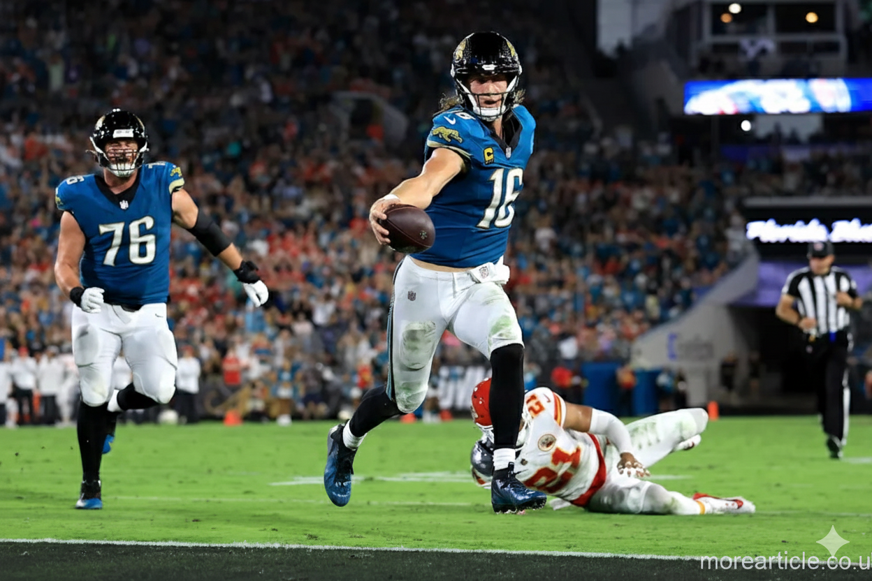 kansas city chiefs vs jacksonville jaguars stats