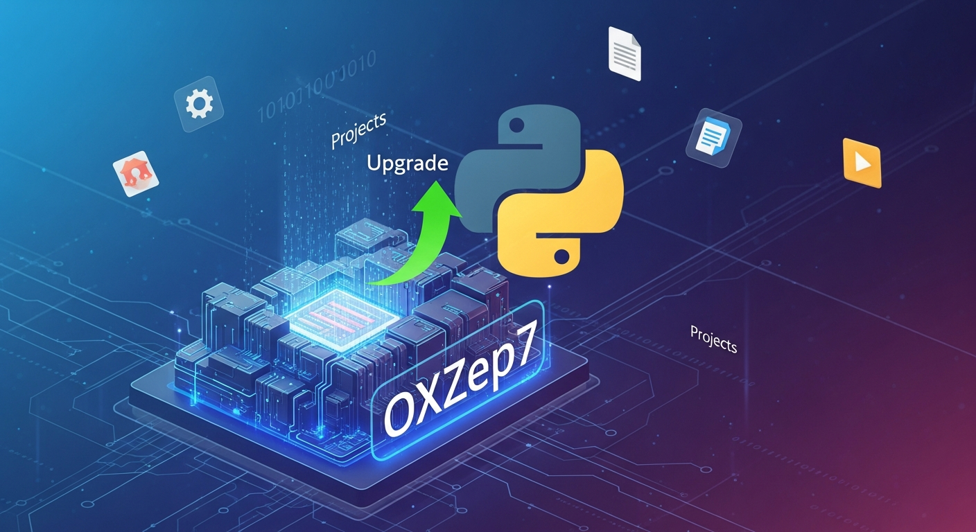 Upgrade Oxzep7 Python