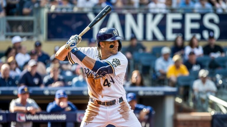 Milwaukee Brewers vs New York Yankees Match Player Stats