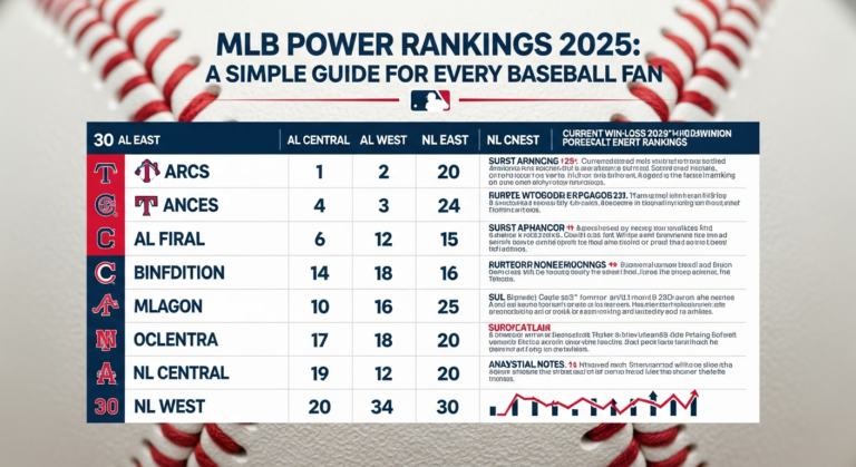 MLB Power Rankings 2025
