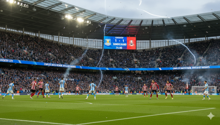 Coventry vs Sunderland