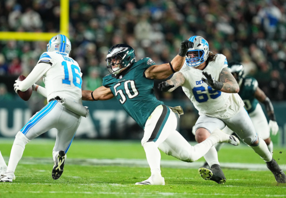 detroit lions vs philadelphia eagles match player stats